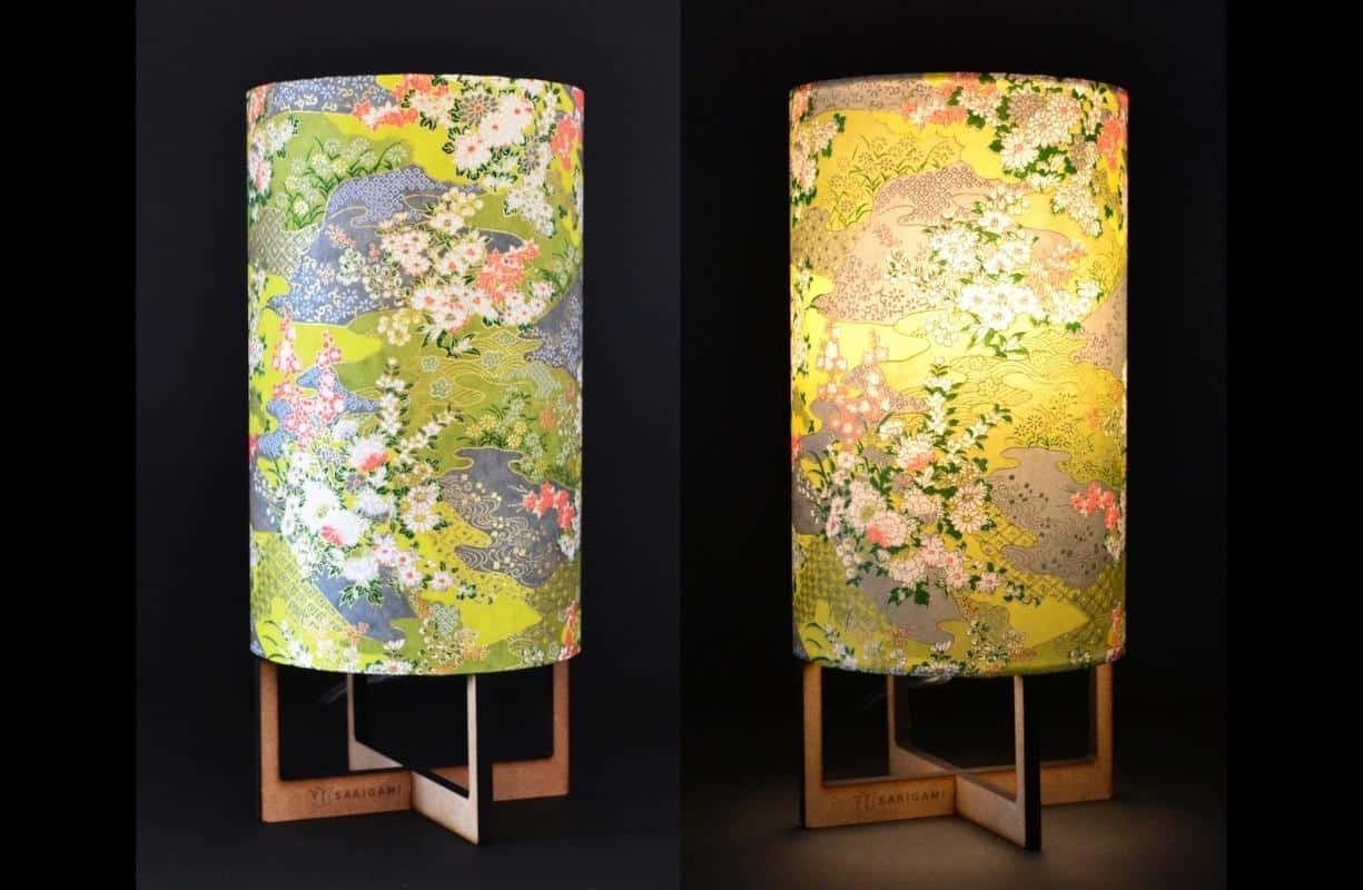 Lampes design en papier japonais